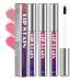 Pakivs 3Pcs Peel Off Lip Stain Set Waterproof and Transmission Resistant Pink Lip Tint Long Lasting Matte Finish Peel Off Lip Gloss NonStick Cup Liquid Lipstick Nude Lip Gloss