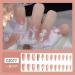 24Pcs/Set Press On Nails Three dimensional relief butterfly white camellia long False Nails Acrylic Fake Nails Full Cover Nails Tips Artificial Finger Manicure Press on nails for Women and Girls - Buy Online on GoSupps.com