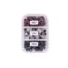 Luckaide 75pcs Grinding Sleeve Nail Cutter Set - 80/120 Grit Nail Drill Attachments for Manicure & Pedicure - Black White Red Grinding Caps for Nail Care - Buy Online on GoSupps.com