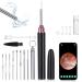 Ear Wax Removal Tool - Ear Cleaner Kit With Camera Ear Wax Removal Tool With 10 Pcs Traditional Ear Set Earwax Removal Endoscope With 6 Lights Otoscope With 4 Ear Spoon For IOS Android Smart Phone