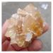 Natural Crystal Rough 100-950g Natural Orange Calcite Crystal Cluster Original Stone Reiki Minerals Specimen Rough Sample Home Decor (Color : 700-750g)