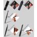 Professional Manicure Pedicure Set - 12 Piece Nail Clippers Toenail Clippers Kit with Green Travel Case - Buy Online on GoSupps.com