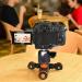 Andoer Motorized Camera Video Auto Dolly with Wireless Remote Control - 3 Speed DSLR Camcorder Gopro Smartphone Slider Dolly Pro - Buy Online on GoSupps.com
