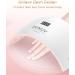 SUNUV 36W UV LED Gel Nail Lamp with Sensor, LCD Screen and 30s/60s Timer - Buy Online on GoSupps.com
