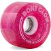 Bont Glow Light Up LED Quad Roller Skate Wheels - Love Letter Pink - 62x35mm 83A - Pack of 4 - Buy Online on GoSupps.com
