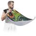 Rainy Day Frog Beard Bib Apron Beard Hair Catcher for Men Shaving Fathers Day Anniversary Christmas Gifts for Dad Husband Beard Bib with 2 Suction Cups