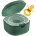 Stylish Ghirting Pacifier Container | Universal Portable Pacifier Clips Box & Accessories Storage - Green - Buy Online on GoSupps.com
