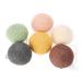 Qukaim Personal Care Product Water Drop Konjac Face and Body Sponges 6 Color 100% Natural Facial Care (Dry)02#