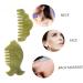 Beaupretty 6-Piece Jade Kamm Set - Scalp Massage Combs & Gua Sha Tools for Hair Care | Premium Jade Head Massage Tools - Buy Online on GoSupps.com