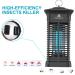Homesuit 15W Bug Zapper - High Powered Electric Mosquito Killer | Waterproof Outdoor/Indoor Insect Trap for Home, Backyard, Patio - 4000V - Buy Online on GoSupps.com