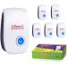 Ultrasonic Pest Repeller Pest Repellent Plug-in Pest Control Repeller for Mosquito, Insect, Mice, Spider, Bug, Ant, Cockroach, Rodent & Deer Indoor Repeller 6 Pack