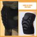 Milisten Padded Knee Cover - Thick Sponge Anti-Slip Knee Brace for Heavy Lifting & Gym Sports - Protective Knee Pads (1 Pair - Buy Online on GoSupps.com