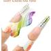 Almond Nail Forms for Gel Builder Acrylic Nails 100 Pieces LEA-SHALL Short Form Guide Stickers Nail Art Extension Tips Self-Adhesive Professional Tools for Women Girls DIY Home Salon 100Pcs Colorful - Buy Online on GoSupps.com