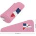 Dominican Republic Flag Microfiber Hair Towel Wrap for Women - Super Absorbent 10x26 Inch Hair Turban with Button - Buy Online on GoSupps.com