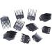 Professional Trimmer Attachments for Wahl Magic Clip Hair Clipper - 10 Pieces by Poweka | International Shipping Available - Buy Online on GoSupps.com