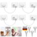 4 pieces of refrigerator lock window fuses children window lock children without drilling with keys child locking window for refrigerator door cupboards window refrigerator fuse white