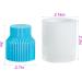 TOPYS Striped Pillar Candle Mold - Geometric Abstract Decorative Silicone Mold for Aromatherapy Candle and Soap Making - Buy Online on GoSupps.com