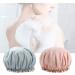 2Pcs Double Waterproof Shower Caps for Women & Girls - Eva Shampoo Caps with Flower Design - Buy Online on GoSupps.com