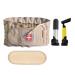 B Baosity Portable Lumbar Support Belt Adjustable Size for Waist 29-49 - Beige Medium - Buy Online on GoSupps.com