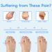 Bunion Corrector with Hot & Cold Pad | Customizable Non-Slip Splint for Hallux Valgus Pain Relief - One Size Fits Most for Men & Women - Buy Online on GoSupps.com