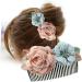 FRCOLOR Women Barrettes Flower Barrettes Hair Teasing Combs for Women Headwear for Women Barrettes for Women Bridal Headpiece Women Headdress Bride Headgear The Flowers - Buy Online on GoSupps.com