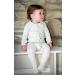 L'Ovedbaby Girls' Organic Snap Footie 6-9 Months Stone - Eco-Friendly Infant Clothing - Buy Online on GoSupps.com