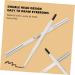 Didiseaon 2pcs Brow Pencil with Brush Gray Eyebrow Pencils Eyebrow Pencil Brown Abs (shell) - Buy Online on GoSupps.com