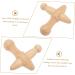 Biudeco Thai Wooden Foot Massage Device - Self-Massage Hook & Trigger Point Tool for Neck & Body Relief - Buy Online on GoSupps.com