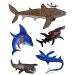 Premium Large Shark Tattoos  Party Favors  Temporary Tattoo