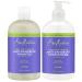 Shea Moisture Anti Dandruff Shampoo and Conditioner Set with Salicylic Acid  System for Stronger Hair & Healthier Scalp  Apple Cider Vinegar Shampoo and Conditioner  12 Oz Ea