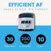 DADORALL Nootropic Powder | Sugar-Free Energy & Focus Drink Mix | 200mg Caffeine | Blue Yum Flavor | 30 Servings | International Shipping - Buy Online on GoSupps.com