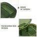 Healeved Travel Organizer Portable Case Medicine Dispenser 3 Compartments Small Case for Pocket Purse Daily Medicine Holder Container Green - Buy Online on GoSupps.com