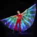 EMVANV LED Belly Dance Wing for Child - Light Up Isis Wings with Telescopic Stick for Carnival and Stage Performances - Buy Online on GoSupps.com