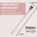 Parsa Beauty Nature Love Vegan Makeup Brush - Wheat Straw Foundation Brush for Even Application & Extra Soft Synthetic Hair - Buy Online on GoSupps.com