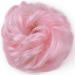 Thick Hair Donut Scrunchie in Pink - Updo Hairpiece for Wavy Curly Messy Hair - Buy Online on GoSupps.com