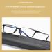 Anti-Blue Light Reading Glasses for Women - Ultra-Light Stylish & Perfect for Middle-Aged & Elderly - Black - International Shipping - Buy Online on GoSupps.com