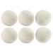 Efficient Laundry Drying Ball Quick Drying Laundry Ball Fabric Softener Wool Ball Wool Dryer Ball Set of 6pcs Quick Drying Solution