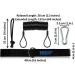 Branded Boards Safety Leash | Heavy Duty Wrist/Ankle Cuff | Carabiner | Paracord Loop | 2-pack for Boogie, Snow, Surf Boards, SUP, Ski Scooters, Snowskates, Sleds, Dog Lanyard - Buy Online on GoSupps.com