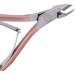 Latwne Nail Cuticle Tweezer Cutter Nipper Clipper Dead Remover Manicure Art Grooming Tool Beauty Nail Pliers Pink - Buy Online on GoSupps.com