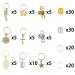 Dreadlock Jewelry Set for Women 150 PCS Butterfly Braid Clips, Beads, Charms, and Hair Rings - Loc Accessories for Braiding and Decoration - Buy Online on GoSupps.com