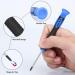 Eyeglass Repair Tool Kit LIFEGOO Glasses Precision Screwdriver Set with Compact Screw Box Includ Screws &Tweezer Eyeglass Screws Kit for Eyeglasses Sunglasses Watch Clock Repair Blue - Buy Online on GoSupps.com