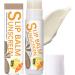 Chapstick with SPF 30 | Hydrating Lip Sunblock for Protects | Hydrating Lip Sunblock Lip Sunscreen Travel Size Sunscreen for Lips Lip Care Sun Protection Protects Soothes and Moisturizes Vesone #2 Coconut Flavor - Buy Online on GoSupps.com