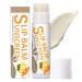 Chapstick with SPF 30 - Hydrating Bum Sun Lip Balm SPF30 | Travel Size Sunscreen for Lips Sun Protection Lip Care for Protecting Soothing and Moisturizing Lips Yemyap #2 Coconut Flavor