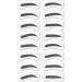 POPETPOP 64 Pairs 8 Eyebrow Stamp Eyebrow Tracer Molds Eyebrow Template Suite Eyebrow Marks Eyebrow Lines 1 count (Pack of 1) As Shownx2pcs - Buy Online on GoSupps.com