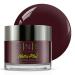 SNS Nail Dip Powder Gelous Color Dipping Powder - Prom Dress (Wine Purple Brown/Maroon Cream) - Long-Lasting Dip Nail Color Lasts 14 Days - Low-Odor & No UV Lamp Required - 1oz
