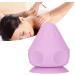 Trigger Ball Massage Device - Silicone Myofascial Pain Relief Tool for Back Neck & Waist - Suction Mountable Violet - Buy Online on GoSupps.com