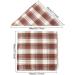 Buy Dadabig 4-Piece Dog Bandanas - Stylish Reversible Triangle Scarves for Dogs & Cats - Cotton Checkered Pet Neckwear - Buy Online on GoSupps.com