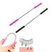 JZK 2X Facial Hair Remover Tool for Women and Men Spring Threading Tool for face Hair/Upper Lip Hair/Eyebrows Spring Facial epilator Manual Ladies Facial Fluff Remover
