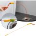 Cikiki Sink Snake Cleaner Drain Hair Clog Remover Tool With Rotating Drain Cleaner Facility Handle Drainage - Buy Online on GoSupps.com