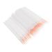 OHPHCALL 100pcs Disposable Eyeliner Brush Makeup Eyeliner Wand Eye Makeup Applicator Mini Tools White Nylon